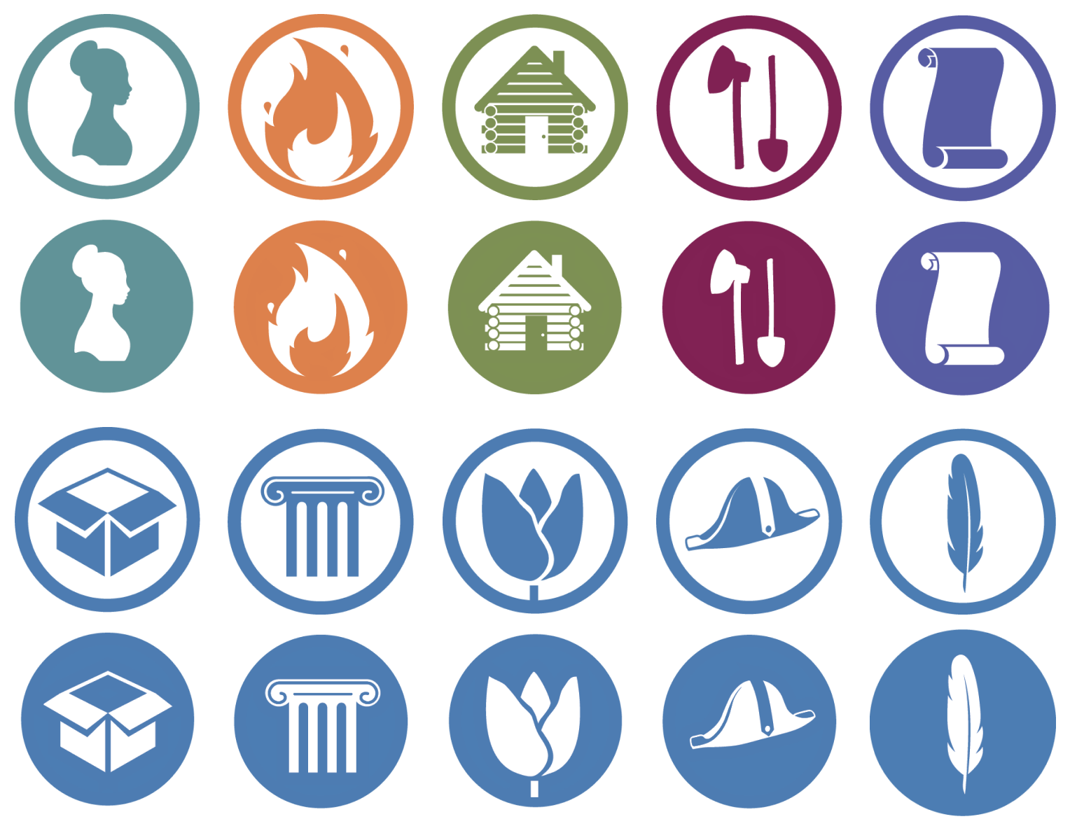 Full icon collection